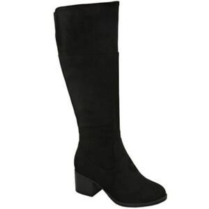Kids Black Long Boots